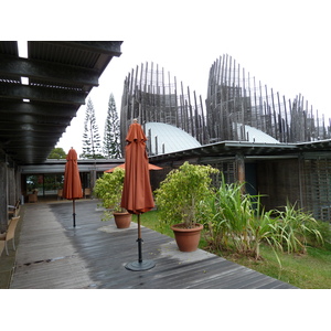 Picture New Caledonia Tjibaou Cultural Centre 2010-05 25 - Sight Tjibaou Cultural Centre