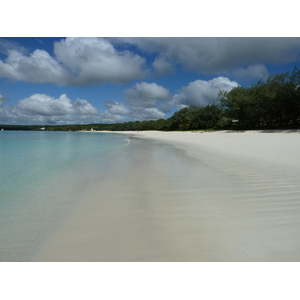 Picture New Caledonia Lifou Chateaubriant bay 2010-05 25 - Road Map Chateaubriant bay