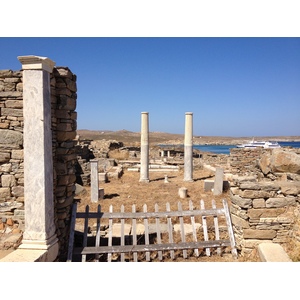 Picture Greece Delos 2014-07 16 - Map Delos