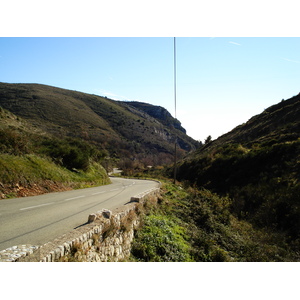 Picture France French Riviera Col de Vence road 2007-01 18 - Trip Col de Vence road