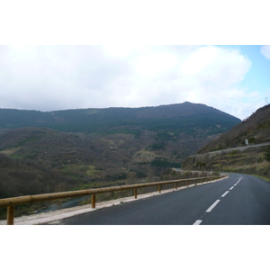 Picture France Cevennes Mountains Cocures to Florac road 2008-04 14 - Flight Cocures to Florac road