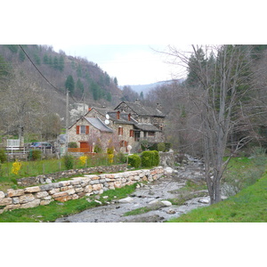 Picture France Cevennes Mountains Cocures to Florac road 2008-04 9 - View Cocures to Florac road