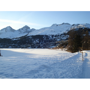 Picture Swiss St Moritz Schlarigna 2007-01 10 - Road Map St Moritz Schlarigna