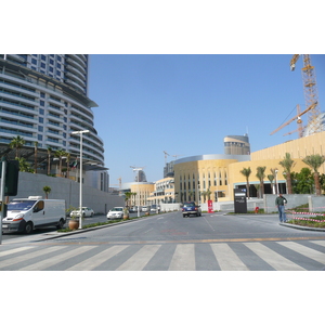 Picture United Arab Emirates Dubai Burj Dubai 2009-01 40 - Road Burj Dubai