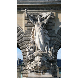 Picture France Paris Louvre Riverside facade of Louvre 2007-07 21 - Photos Riverside facade of Louvre