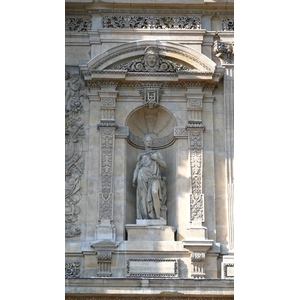 Picture France Paris Louvre Riverside facade of Louvre 2007-07 66 - Photos Riverside facade of Louvre