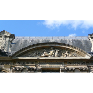 Picture France Paris Louvre Riverside facade of Louvre 2007-07 17 - Store Riverside facade of Louvre