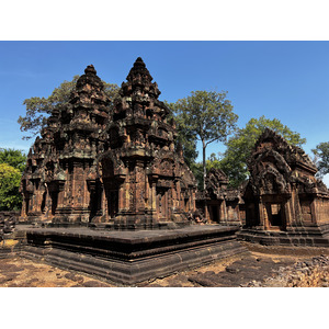 Picture Cambodia Siem Reap ⁨Banteay Srei⁩ 2023-01 36 - View ⁨Banteay Srei⁩