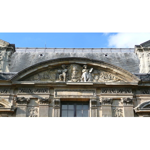 Picture France Paris Louvre Riverside facade of Louvre 2007-07 68 - Tourist Attraction Riverside facade of Louvre