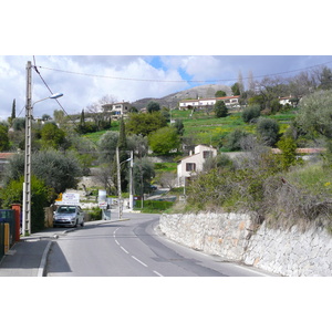 Picture France Vence Hauts de Vence 2008-03 96 - Road Map Hauts de Vence