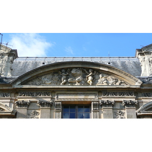 Picture France Paris Louvre Riverside facade of Louvre 2007-07 65 - Perspective Riverside facade of Louvre