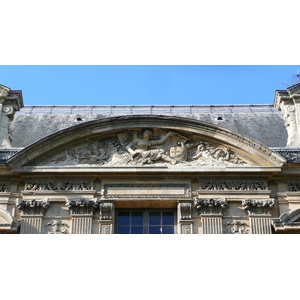 Picture France Paris Louvre Riverside facade of Louvre 2007-07 40 - Flight Riverside facade of Louvre