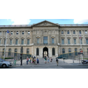 Picture France Paris Louvre Riverside facade of Louvre 2007-07 42 - Pictures Riverside facade of Louvre