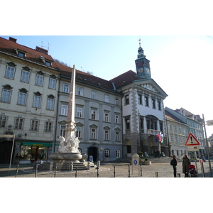 Picture Slovenia Ljubljana Historic Centre 2008-01 85 - Perspective Historic Centre