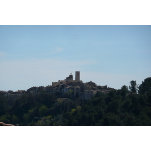 Picture France French Riviera Vence to Cagnes road 2008-03 1 - View Vence to Cagnes road