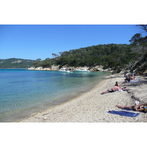 Picture France Porquerolles Island Alycastre beach 2008-05 9 - View Alycastre beach