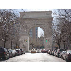 Picture United States New York Washington Square 2006-03 7 - Perspective Washington Square