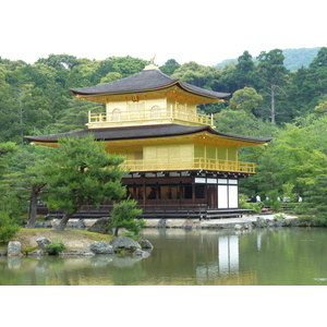 Picture Japan Kyoto Kinkakuji Temple(Golden Pavilion) 2010-06 13 - Map Kinkakuji Temple(Golden Pavilion)