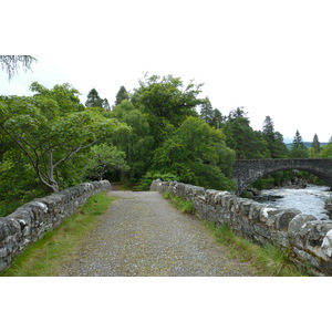 Picture United Kingdom Scotland Loch Laggan to Loch Ness road 2011-07 11 - Perspective Loch Laggan to Loch Ness road