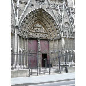 Picture France Paris Notre Dame 2007-05 95 - Road Map Notre Dame