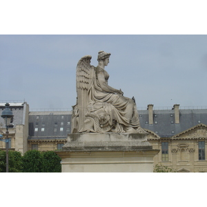 Picture France Paris Louvre Carrousel Garden 2007-05 69 - Perspective Louvre Carrousel Garden