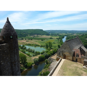 Picture France Beynac Castle 2009-07 99 - Perspective Beynac Castle