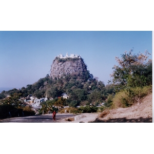 Picture Myanmar Mount Popa 1998-01 0 - Perspective Mount Popa