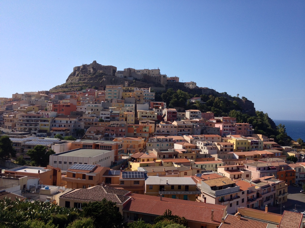 Picture Italy Sardinia Castelsardo 2015-06 8 - City View Castelsardo