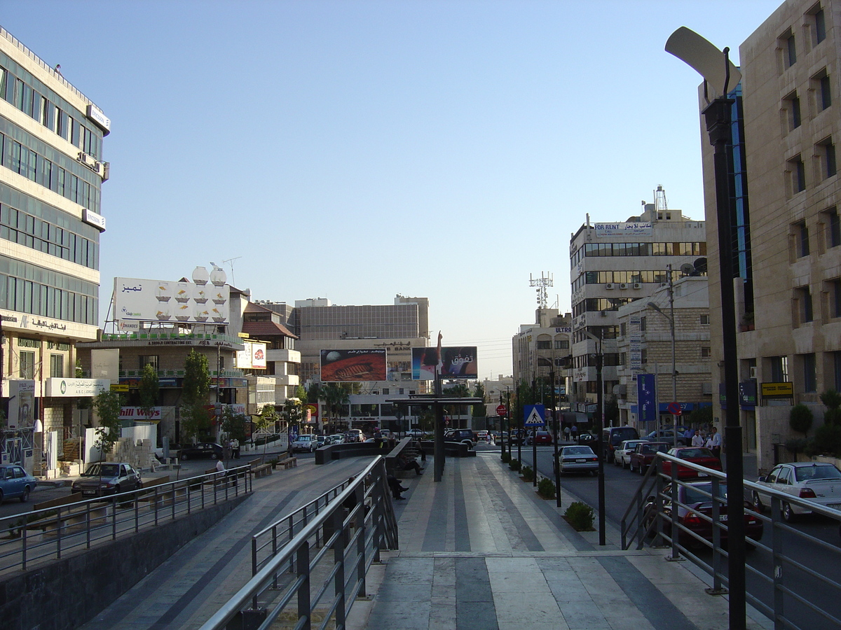 Picture Jordan Amman 2004-10 37 - Sunset Amman