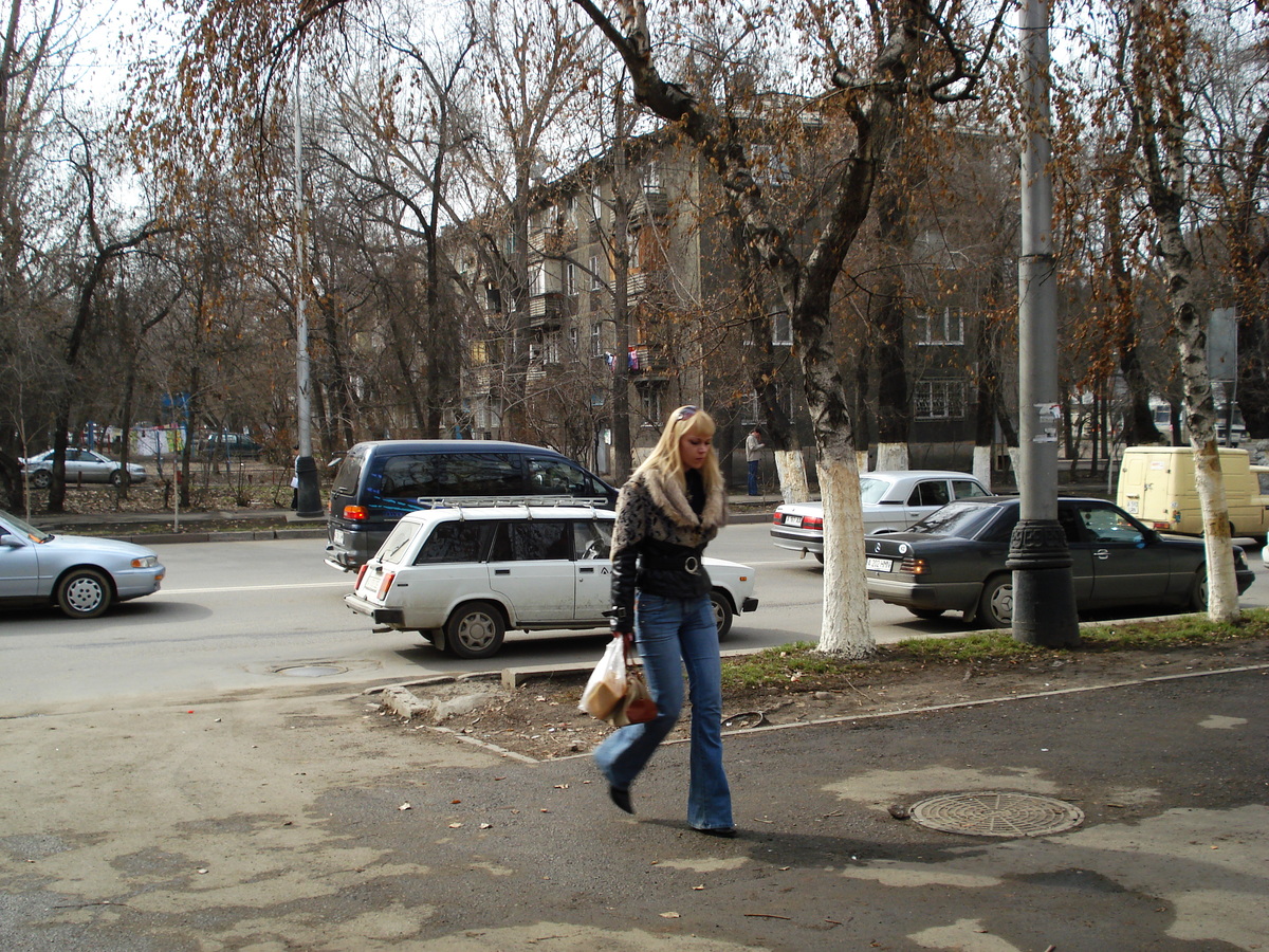 Picture Kazakhstan Almaty 2007-03 345 - Street Almaty