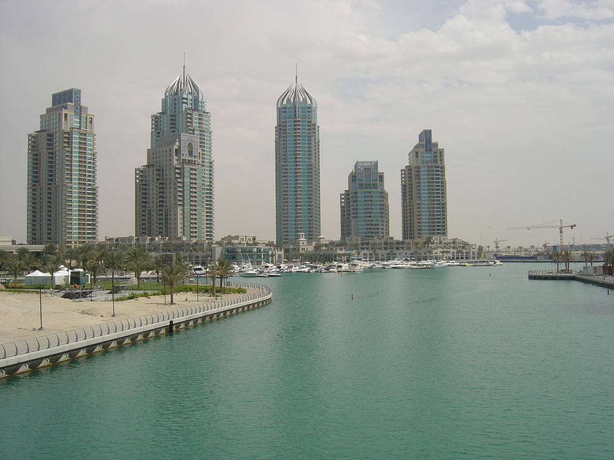 Picture United Arab Emirates Dubai Jumeirah Beach 2005-03 24 - Hotel Pool Jumeirah Beach