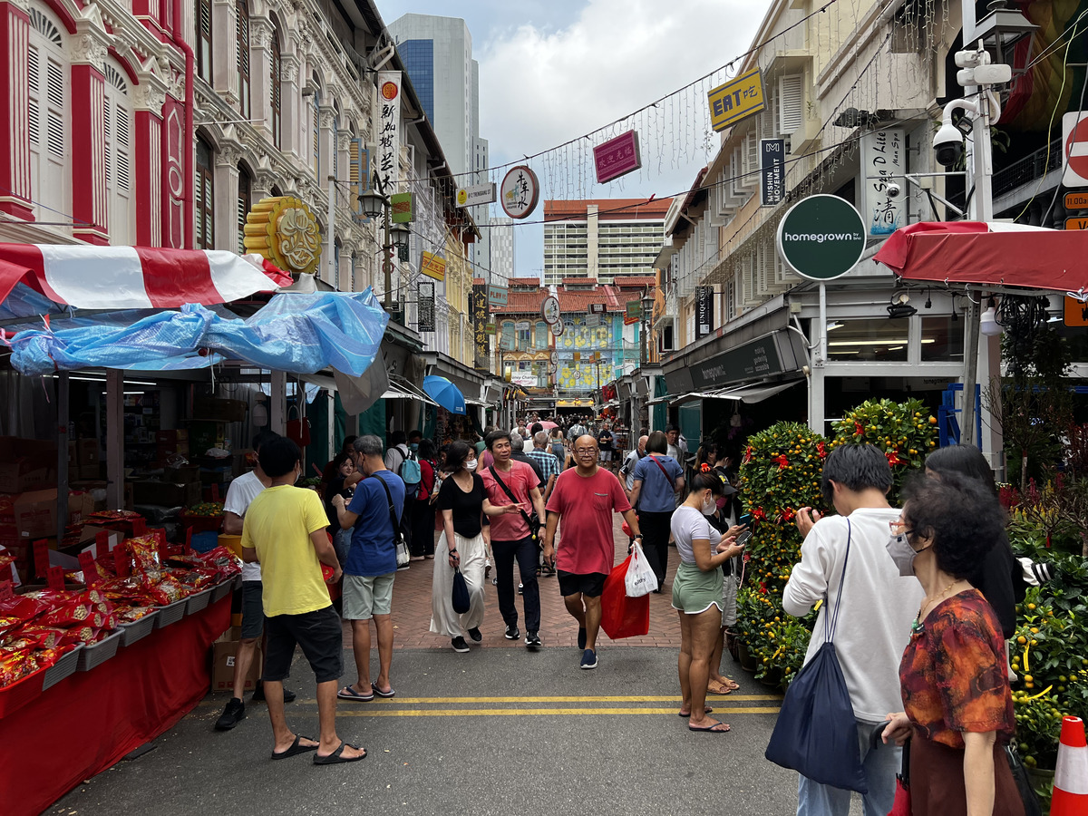 Picture Singapore China Town 2023-01 34 - Street China Town