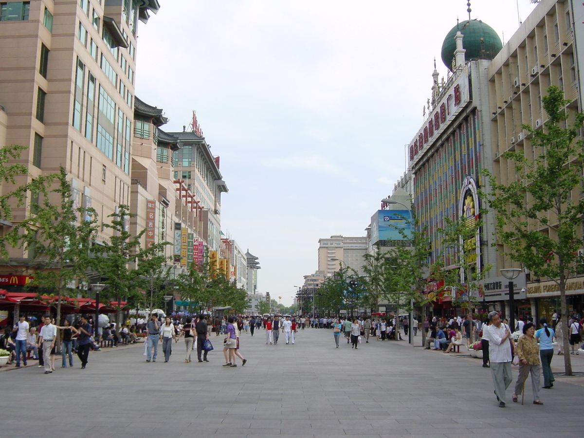 Picture China Beijing Wangfujing Street 2002-05 6 - Resorts Wangfujing Street