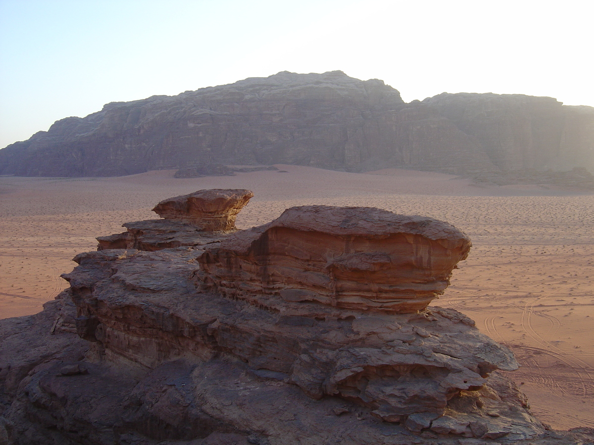 Picture Jordan Wadi Rum Desert 2004-10 84 - Monument Wadi Rum Desert