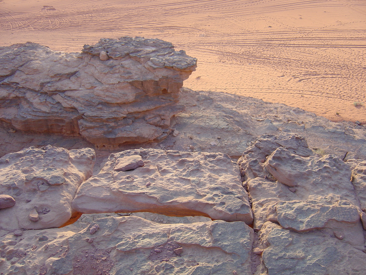 Picture Jordan Wadi Rum Desert 2004-10 27 - Waterfall Wadi Rum Desert