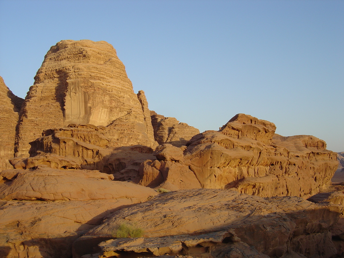 Picture Jordan Wadi Rum Desert 2004-10 36 - Waterfall Wadi Rum Desert