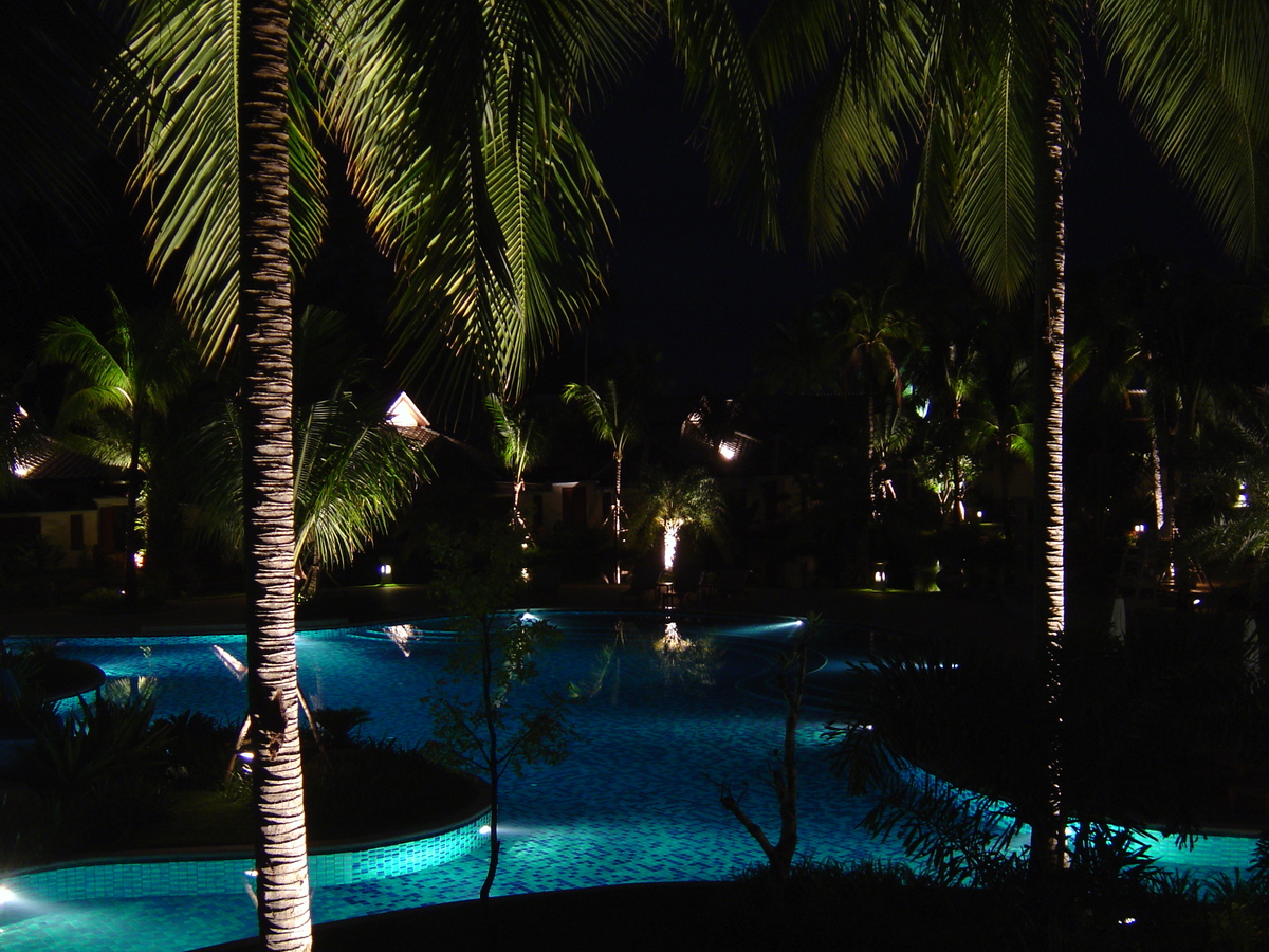 Picture Thailand Khao Lak Meridien Khao Lak Hotel By Night 2005-12 3 - Hot Season By Night