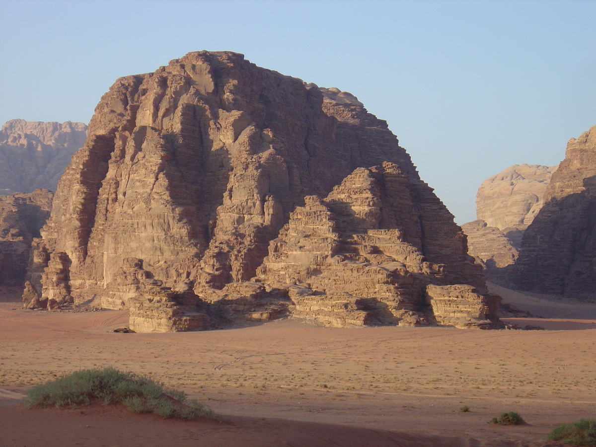 Picture Jordan Wadi Rum Desert 2004-10 15 - Sunrise Wadi Rum Desert