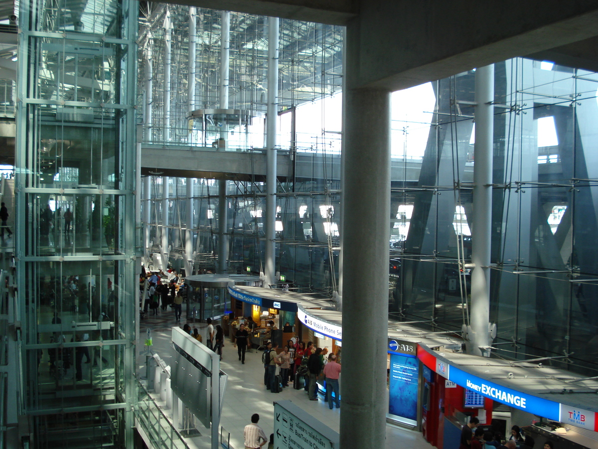 Picture Thailand Bangkok Suvarnabhumi Airport 2007-02 13 - Cost Suvarnabhumi Airport