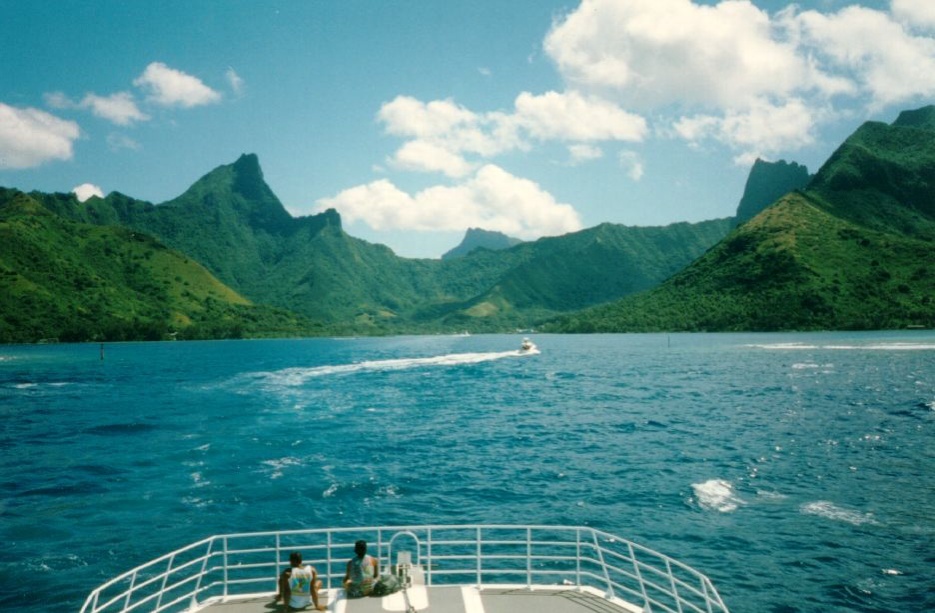 Picture Polynesia Moorea 1993-04 51 - Transport Moorea