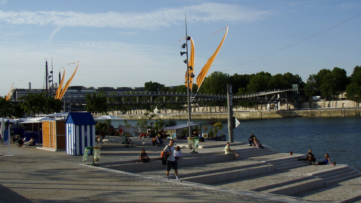 Picture France Paris Paris Plage Bercy 2007-08 5 - Walking Street Paris Plage Bercy