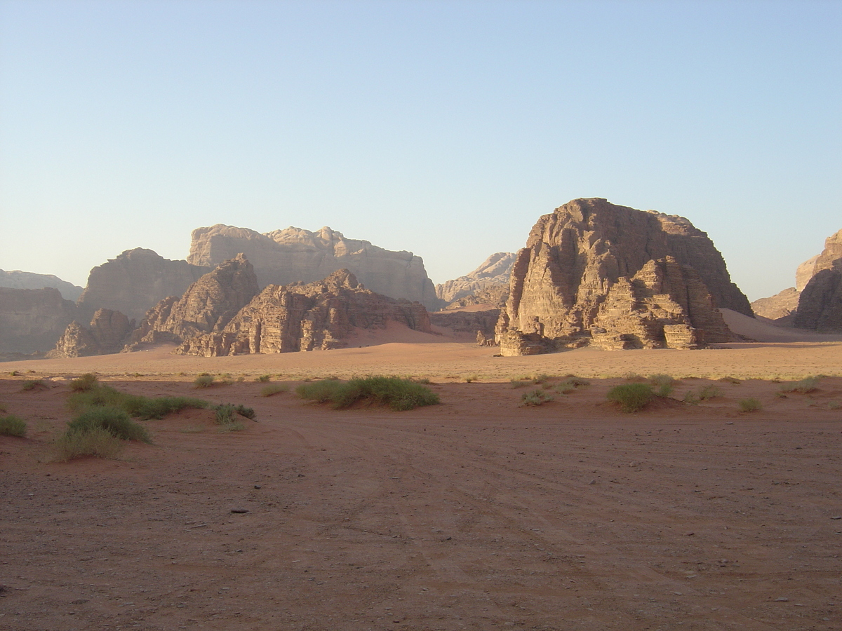 Picture Jordan Wadi Rum Desert 2004-10 5 - Waterfall Wadi Rum Desert