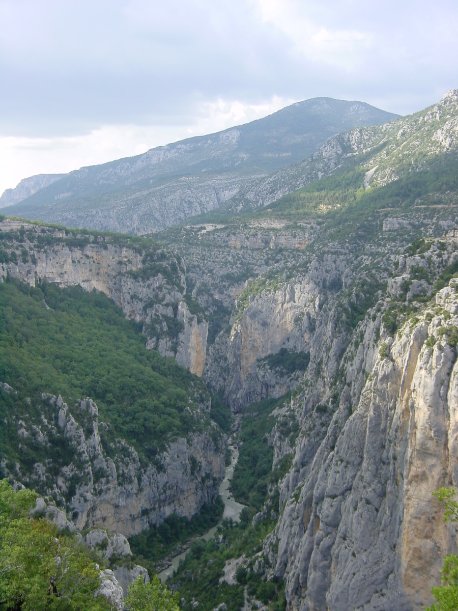 Picture France Gorges du Verdon 2002-09 26 - Hot Season Gorges du Verdon