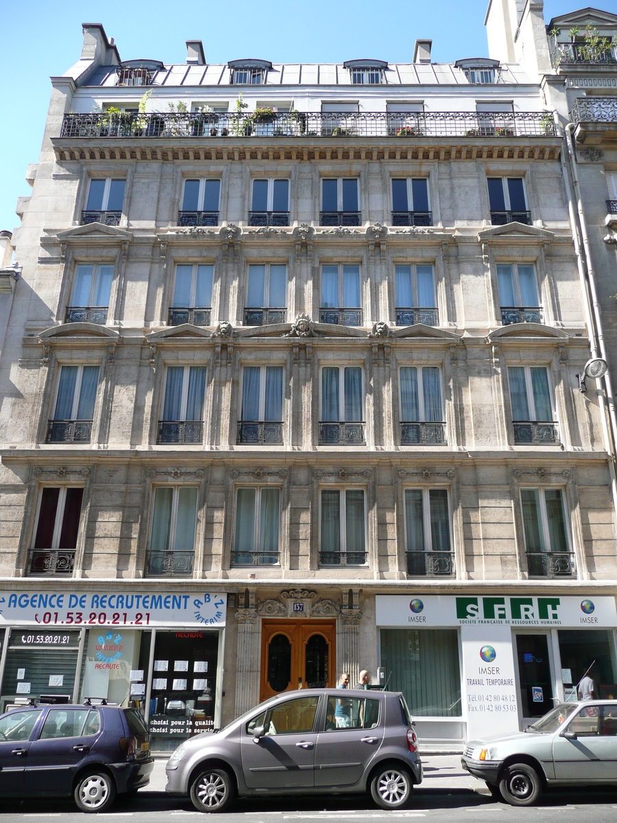 Picture France Paris Rue La Fayette 2007-08 30 - Sunset Rue La Fayette