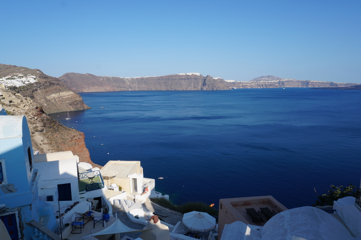 Picture Greece Santorini Oia 2016-07 73 - Hotel Pools Oia