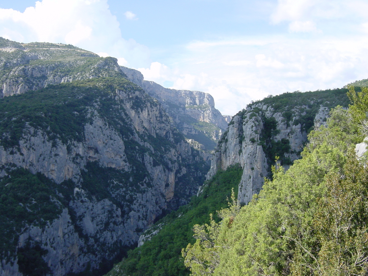 Picture France Gorges du Verdon 2002-09 31 - Winter Gorges du Verdon