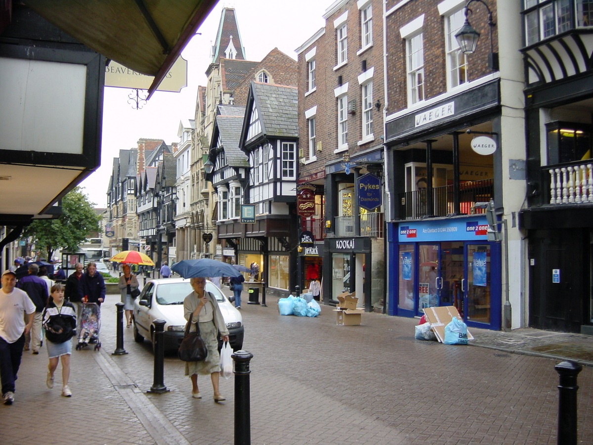 Picture United Kingdom Chester 2001-08 12 - Shopping Chester