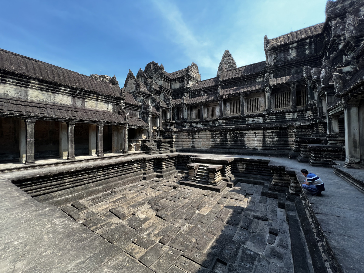 Picture Cambodia Siem Reap Angkor Wat 2023-01 257 - Rain Season Angkor Wat