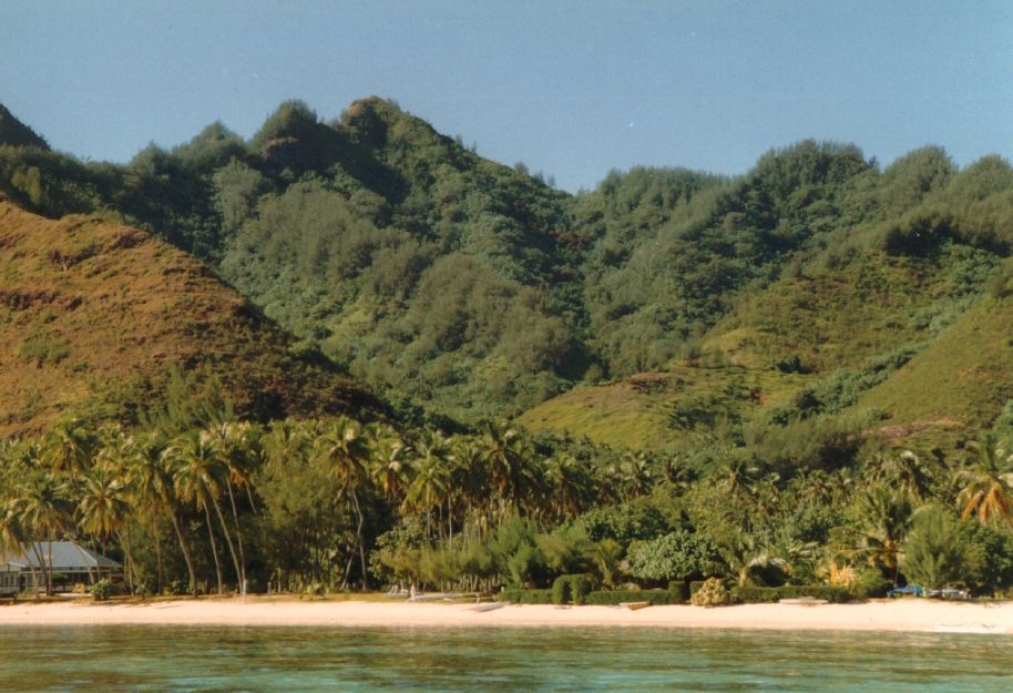 Picture Polynesia Moorea 1993-04 22 - Rain Season Moorea