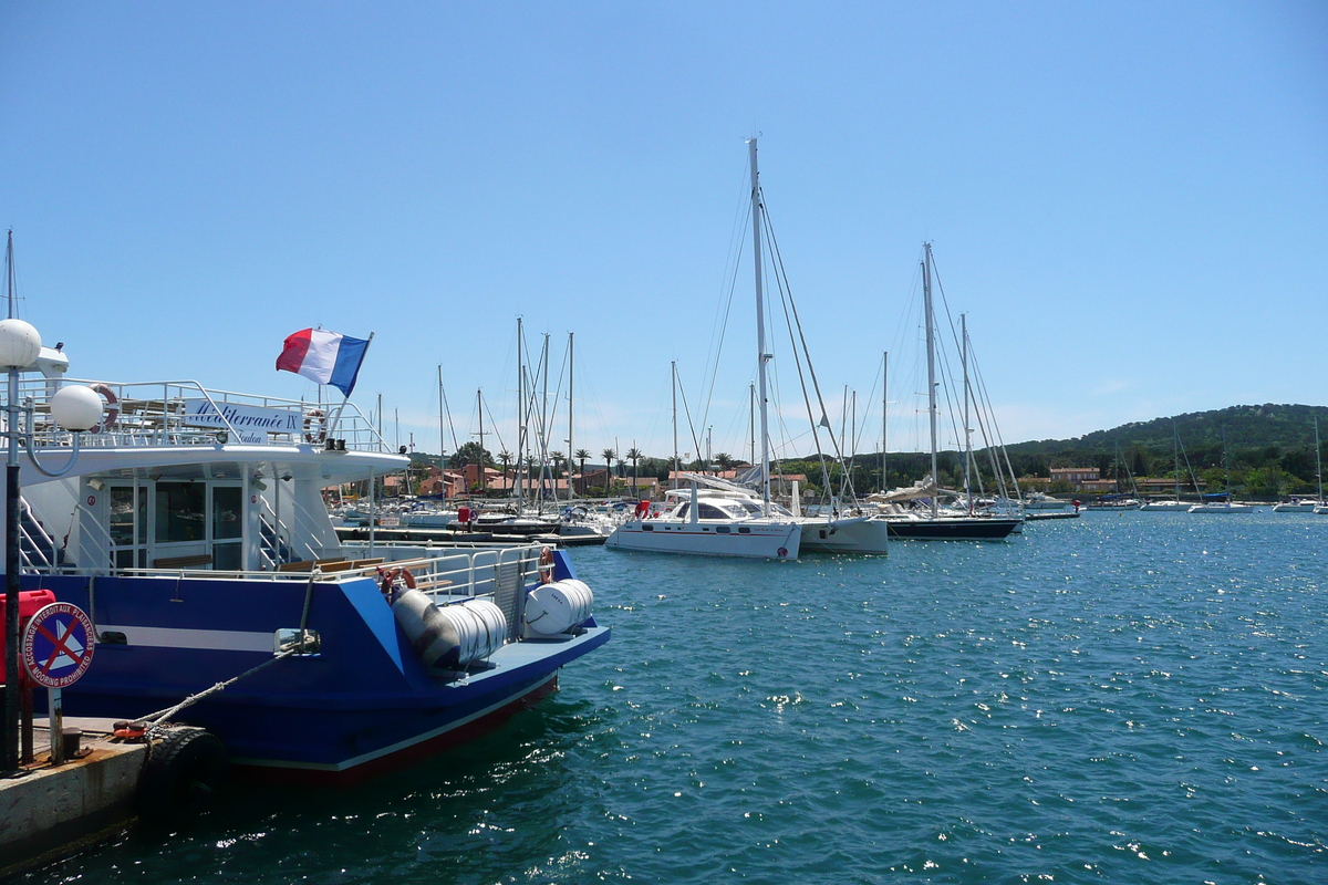 Picture France Porquerolles Island Porquerolles harbour 2008-05 31 - Streets Porquerolles harbour